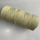 Polypropylene Fibrillated Twisted Thread For Sausage Loop Twine 460Tex 2ply Beige