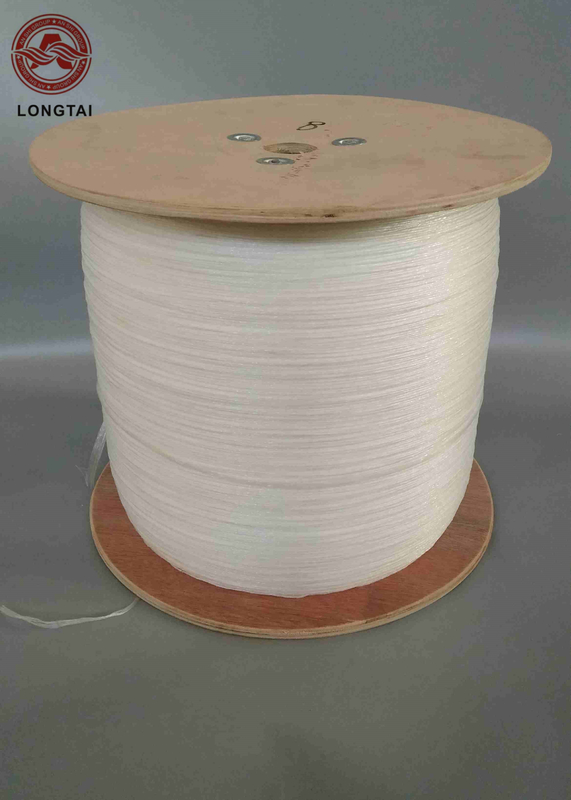 0.2-2g/d White 40000D Cable Pp Filler Yarn With Drum Package