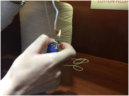 LSHF OI>45 Flame Retardant Filler Cable Yarn Untwisted Type Low Density