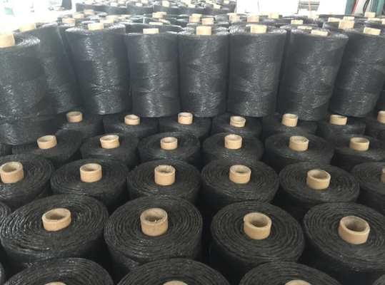 Yellow Black Submarine Cable PP Twine 2.5G/M Z/S Twisted