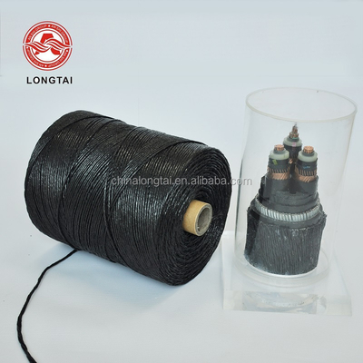 Yellow Black Submarine Cable PP Twine 2.5G/M Z/S Twisted
