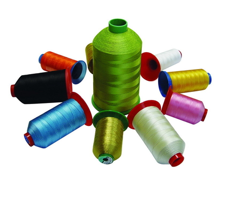 Green / Blue Flame Retardant Polyester Cable Filler Yarn With High Tenacity