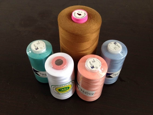 Green / Blue Flame Retardant Polyester Cable Filler Yarn With High Tenacity