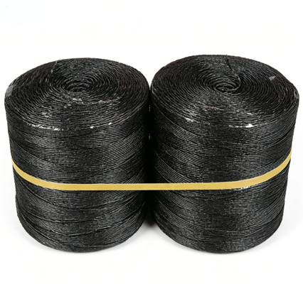 UV Resistant 1.8kg roll 1g/m black pp twine 